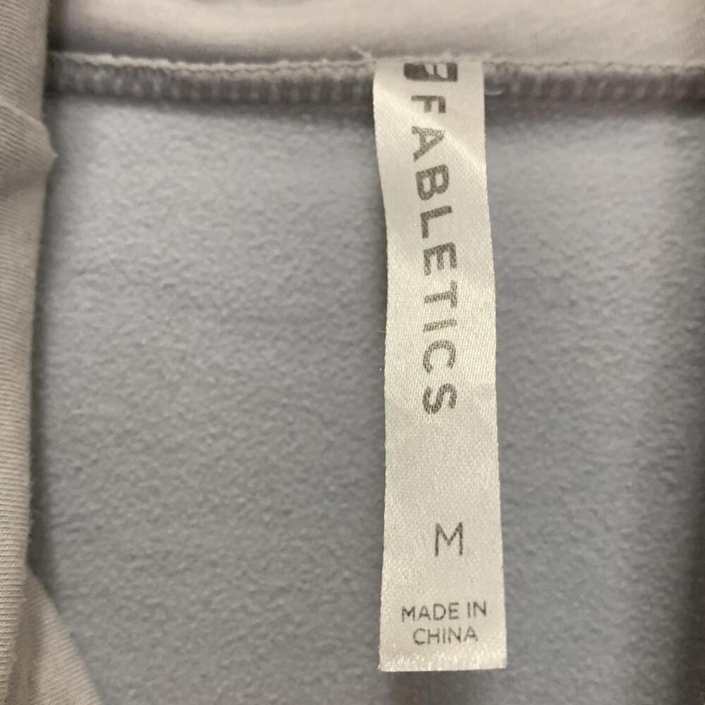 Fabletics Size Medium Gray Pullover - image 4